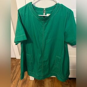 Anthropologie Maeve Green dress